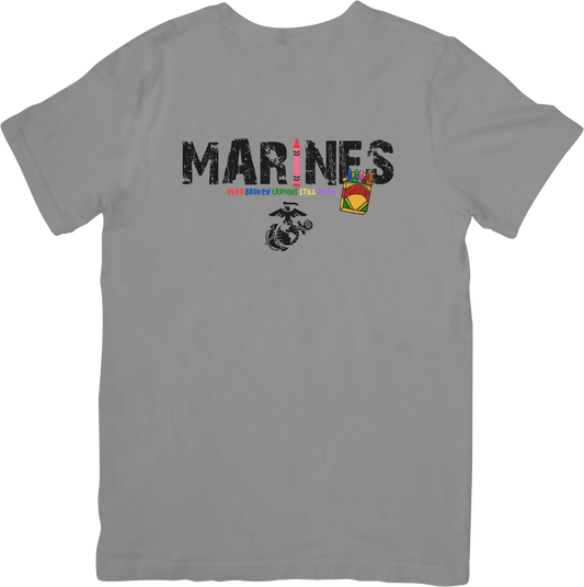 Marines Broken Crayon T