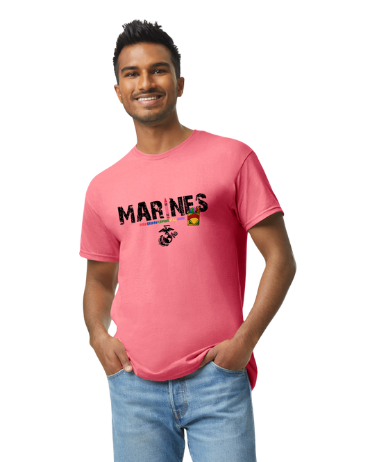 Marines Broken Crayon T