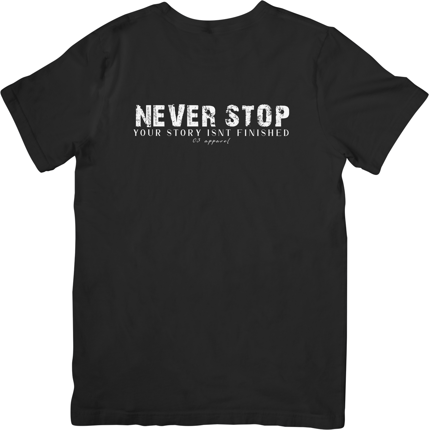 Never Stop- your story isn't finished